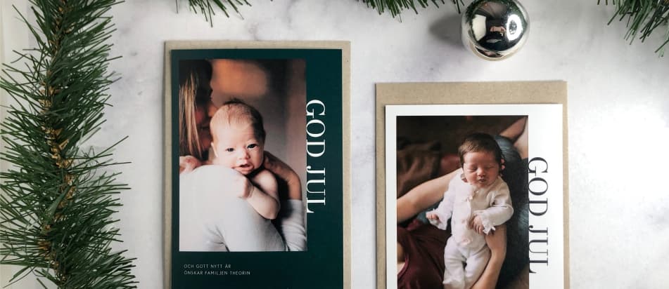 Julkort med foto 2023