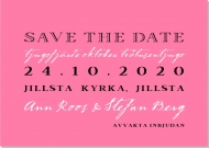 Plain Text save the date