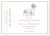 Poppy Save the date + kuvert