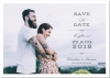 Vintage Save the date + kuvert