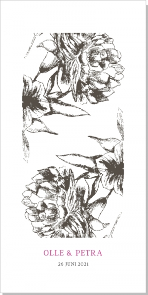 Duo bröllopsinbjudan dubbel