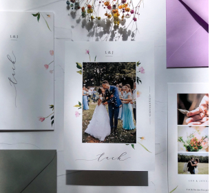 Hitta det perfeskta tackkortet till ditt bröllop