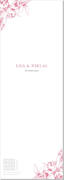 Printable Blooming Program Stående