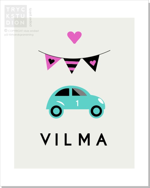 Printable Bil Poster