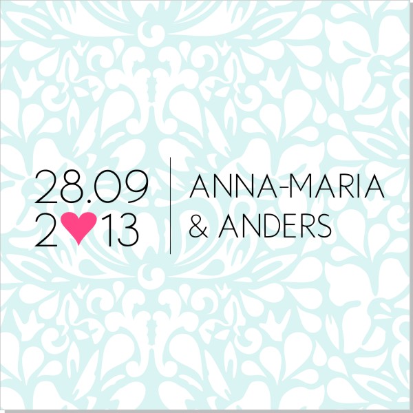 Printable Vera Inbjudningskort