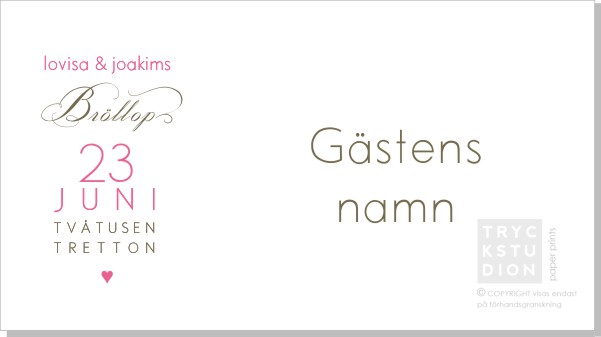 Printable Carmen Placeringskort Namn