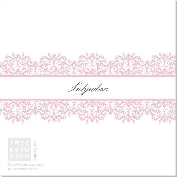 Printable Vienna Inbjudningskort