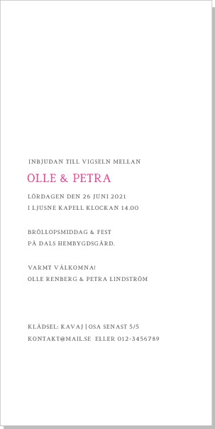 Printable Duo Inbjudningskort