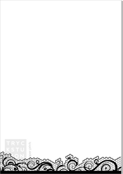 Printable Swirly Lace Inbjudningskort